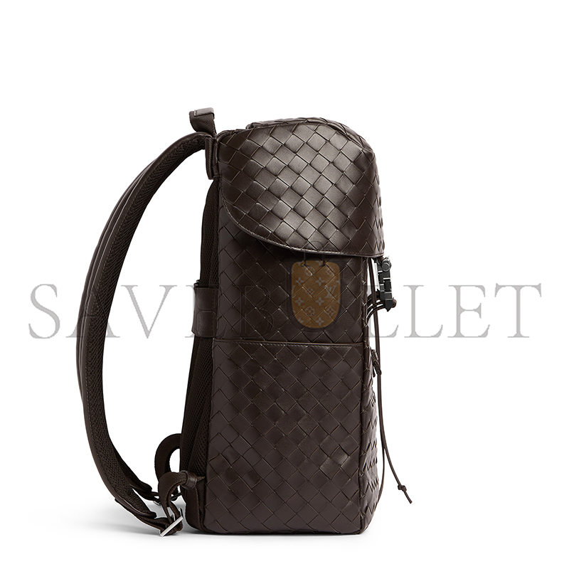 b0tt*ga Ven*ta intrecciato flap backpack 766580v2hl22145 (38*26*15cm)